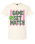 Pink & Green Game Set Match